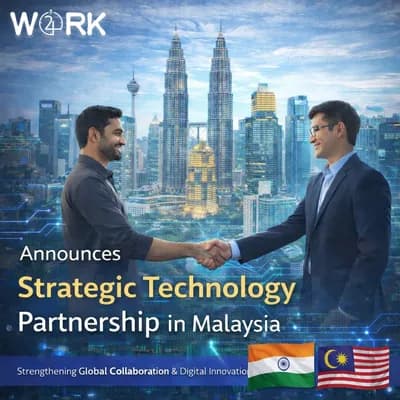 Work24 Announces Strategic Technology Partnership in Malaysia
